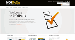 Desktop Screenshot of noi-polls.com